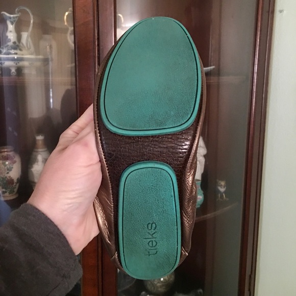 Metallic Bronze Tieks - Picture 6 of 9